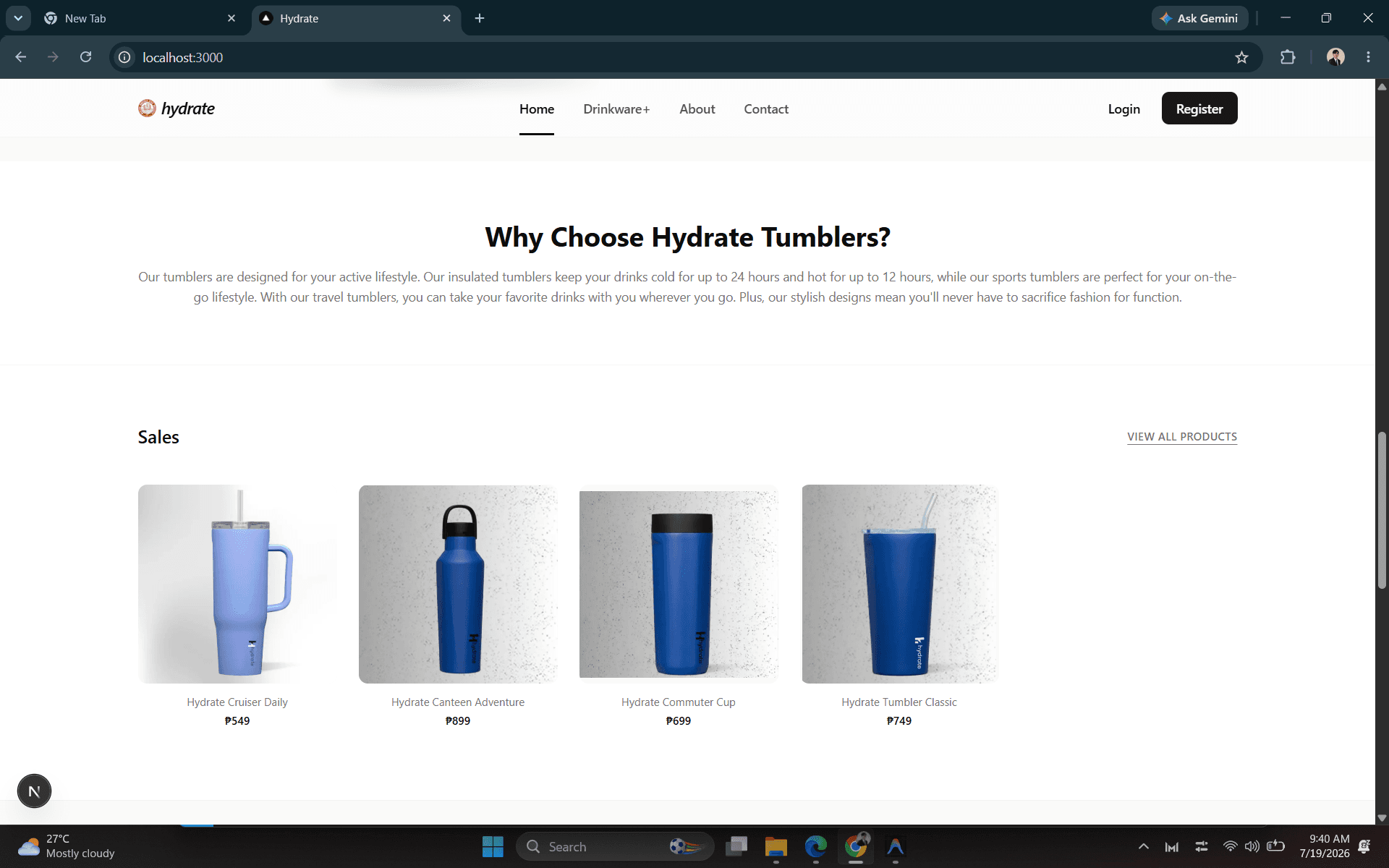 Hydrate screenshot 3
