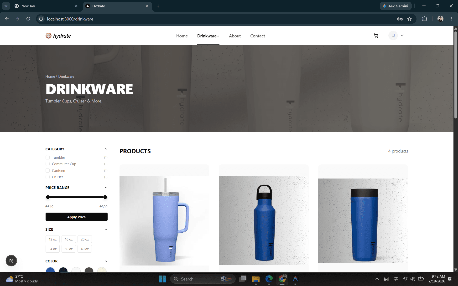Product Catalog with Advanced Filters