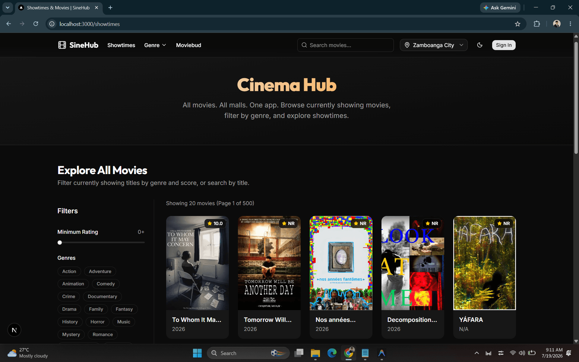 SineHub screenshot 3